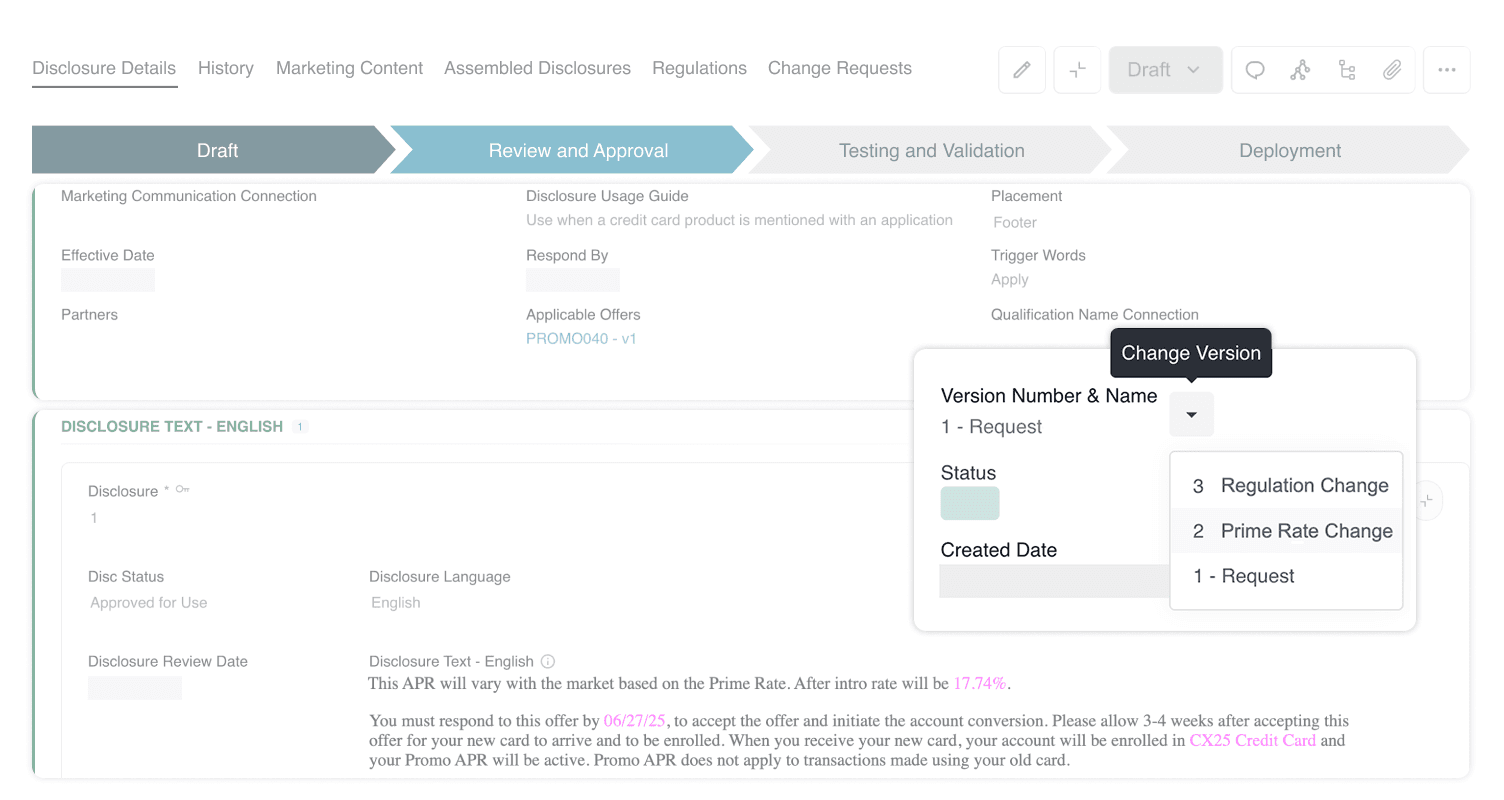 Maintain Governance and Version Records
